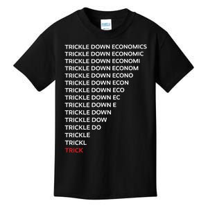 Trickle Down Economics Kids T-Shirt