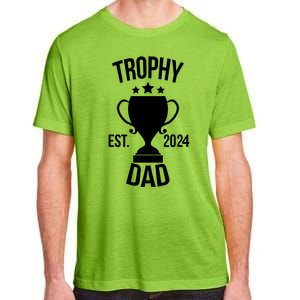 Trophy Dad Est 2024 Adult ChromaSoft Performance T-Shirt