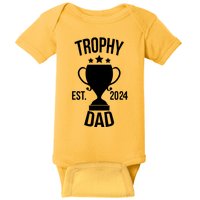 Trophy Dad Est 2024 Baby Bodysuit