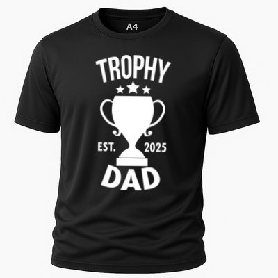 Trophy Dad Est 2025 Performance Shirt