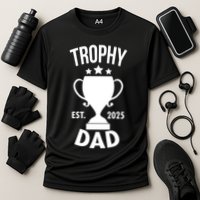 Trophy Dad Est 2025 Cooling Performance Crew T-Shirt