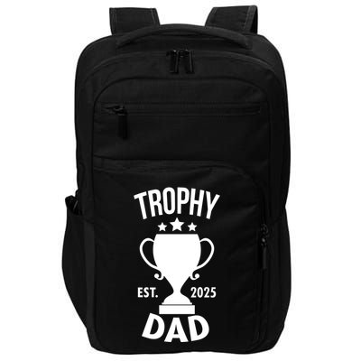 Trophy Dad Est 2025 Impact Tech Backpack
