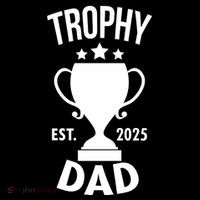 Trophy Dad Est 2025 Flatbill Hat