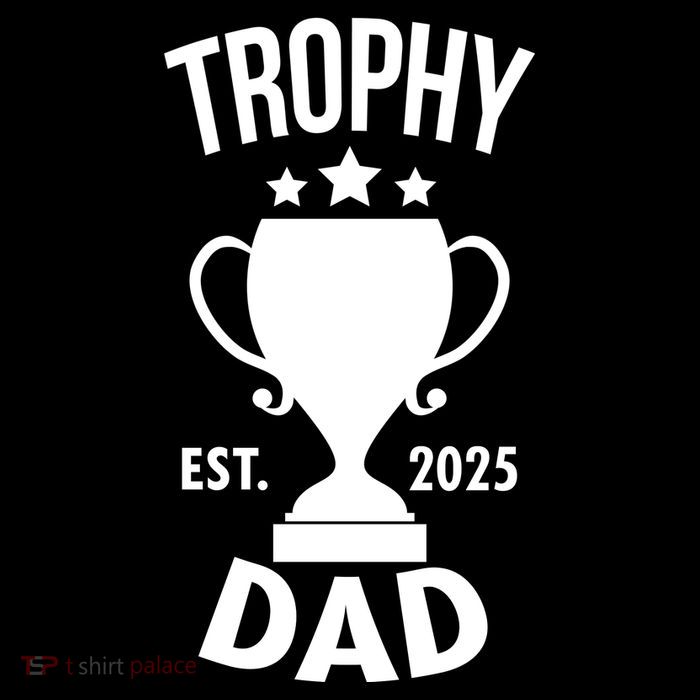 Trophy Dad Est 2025 Flatbill Hat