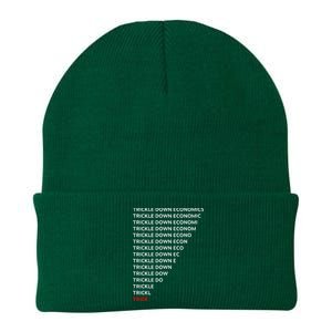 Trickle Down Economics Trick Knit Cap Winter Beanie