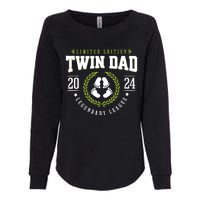 Twin Dad Est 2024 Twin Dad To Be Gifts New Daddy Viii Womens California Wash Sweatshirt