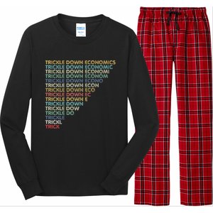 Trickle Down Economics Trick Long Sleeve Pajama Set