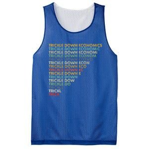 Trickle Down Economics Trick Mesh Reversible Basketball Jersey Tank