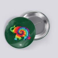 Tie Dye Elephant Tie Dyed Save Button