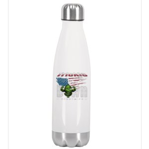 Trickle Down Economics Is A Trick Stainless Steel Insulated Water Bottle