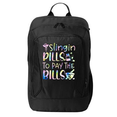 Tie Dye Educated Drug Dealer Humor Pharmacist Pills Medicine City Backpack