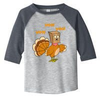 Thanksgiving Dog Fake Dog Woof Thanksgiving Turkey For Wo Toddler Fine Jersey T-Shirt