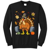 Turkey Deadlift Fitness Weightlifting Thanksgiving Day Sweatshirt