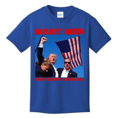 Trump Defiant Fist Kids T-Shirt