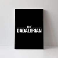 The Dadalorian Funny Fathers Day Costume Canvas