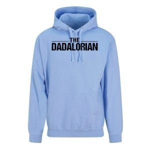 The Dadalorian Funny Fathers Day Costume Unisex Surf Hoodie