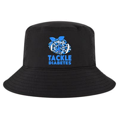 Tackle Diabetes Funny Football Fan Diabetic Warrior Cool Comfort Performance Bucket Hat