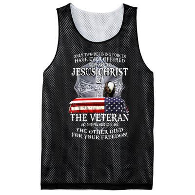 Two Defining Forces Have Ever Offered To Die For You Mesh Reversible Basketball Jersey Tank