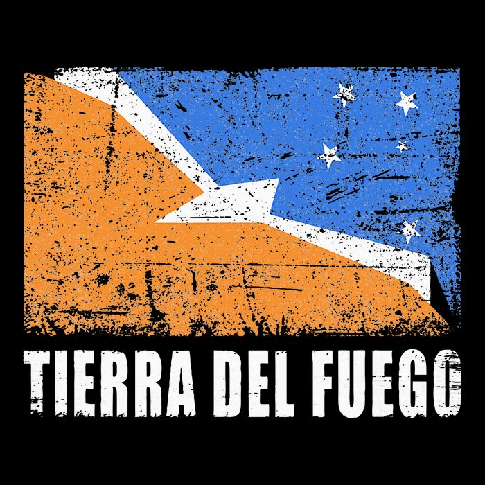 Tierra Del Fuego Flag Design Country Flag Tierra Del Fuego Cooling Performance Crew T-Shirt