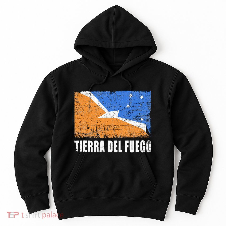 Tierra Del Fuego Flag Design Country Flag Tierra Del Fuego Hoodie