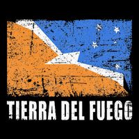 Tierra Del Fuego Flag Design Country Flag Tierra Del Fuego Kids Hoodie