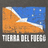 Tierra Del Fuego Flag Design Country Flag Tierra Del Fuego Cotton Canvas Backpack