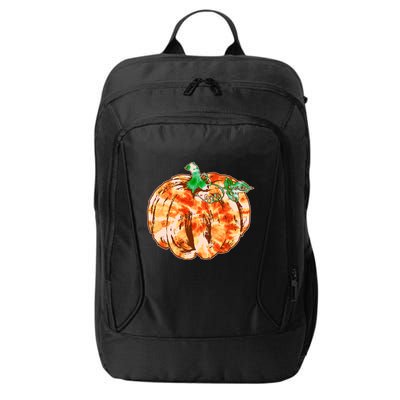 Tie Dye Fall Autumn Pumpkins City Backpack