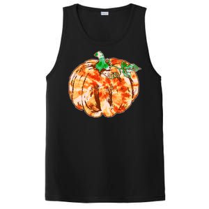 Tie Dye Fall Autumn Pumpkins PosiCharge Competitor Tank