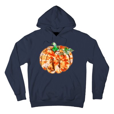 Tie Dye Fall Autumn Pumpkins Hoodie