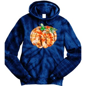 Tie Dye Fall Autumn Pumpkins Tie Dye Hoodie