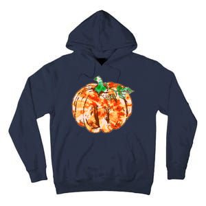 Tie Dye Fall Autumn Pumpkins Tall Hoodie