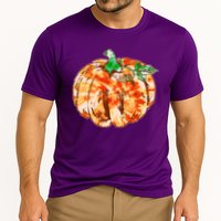 Tie Dye Fall Autumn Pumpkins Cooling Performance Crew T-Shirt