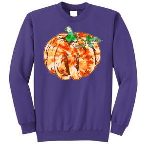 Tie Dye Fall Autumn Pumpkins Sweatshirt