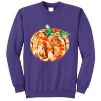 Tie Dye Fall Autumn Pumpkins Sweatshirt