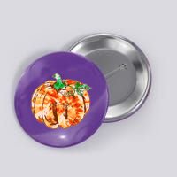 Tie Dye Fall Autumn Pumpkins Button