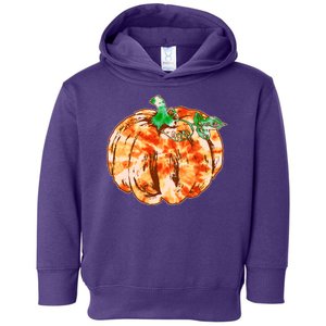 Tie Dye Fall Autumn Pumpkins Toddler Hoodie