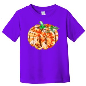 Tie Dye Fall Autumn Pumpkins Toddler T-Shirt