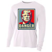 Trump Danger For The Deepbluestate Cooling Performance Long Sleeve Crew