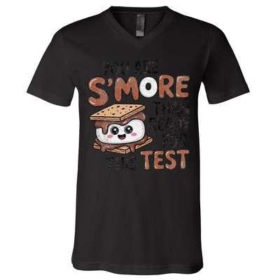 Testing Day Funny You Are SMore Than Ready For This Test V-Neck T-Shirt