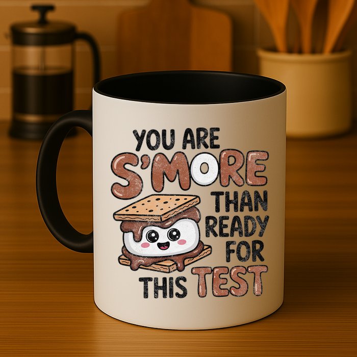 Testing Day Funny You Are SMore Than Ready For This Test Mug