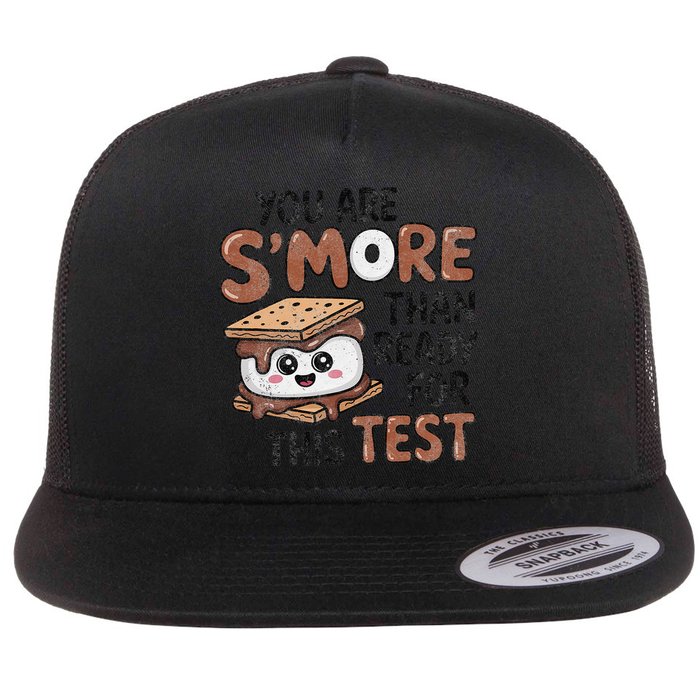 Testing Day Funny You Are SMore Than Ready For This Test Flatbill Hat