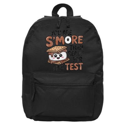 Testing Day Funny You Are SMore Than Ready For This Test 16 in Basic Backpack