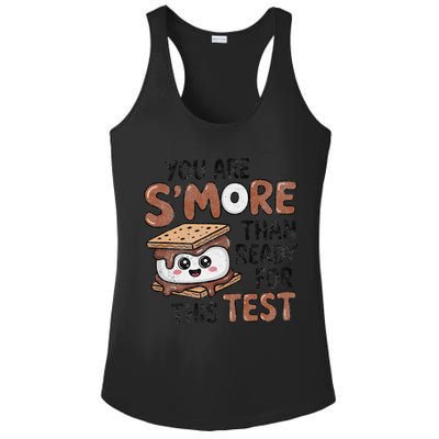 Testing Day Funny You Are SMore Than Ready For This Test Ladies PosiCharge Competitor Racerback Tank