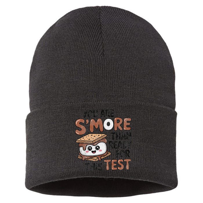Testing Day Funny You Are SMore Than Ready For This Test Sustainable Knit Beanie