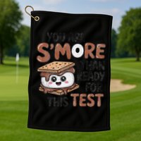 Testing Day Funny You Are SMore Than Ready For This Test Golf Towel