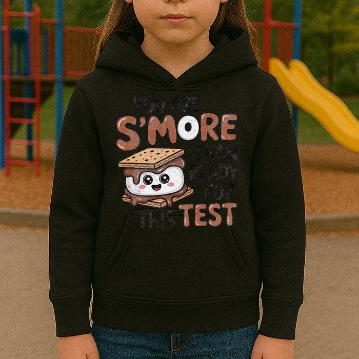 Testing Day Funny You Are SMore Than Ready For This Test Kids Hoodie