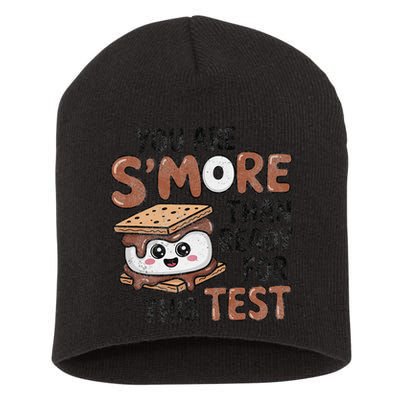 Testing Day Funny You Are SMore Than Ready For This Test Short Acrylic Beanie