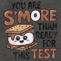Testing Day Funny You Are SMore Than Ready For This Test Vector Backpack