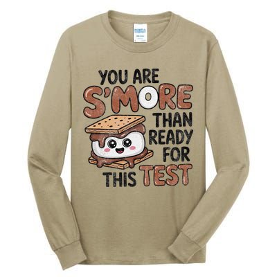 Testing Day Funny You Are SMore Than Ready For This Test Tall Long Sleeve T-Shirt
