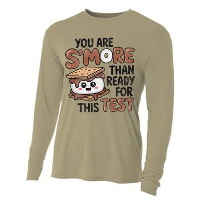 Testing Day Funny You Are SMore Than Ready For This Test Cooling Performance Long Sleeve Crew